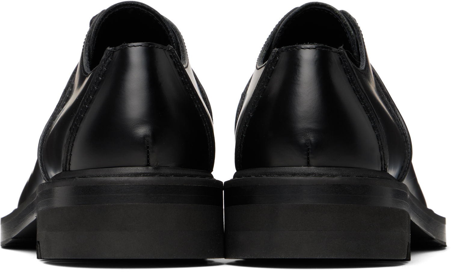Tøj Dries Van Noten Dries Van Noten Leather Derbys Sort | MS251-1491, 1