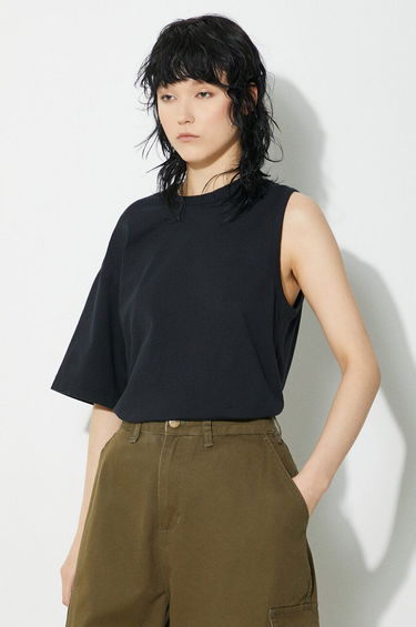 Tanktop UNDERCOVER Undercover One Sleeve T-Shirt Sort | UC1D1806, 3
