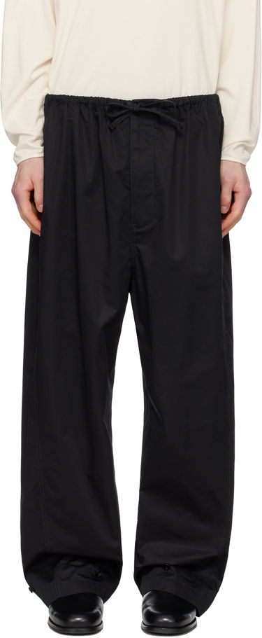 Joggingbukser LEMAIRE Lemaire Twisted Over Trousers Sort | PA1192 LF1207, 0