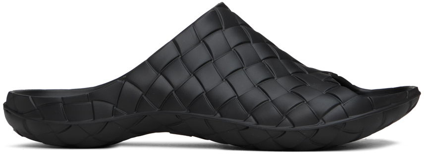 Sneakers og sko Bottega Veneta Intrecciato Sandals "Black" Sort | 741338 V11T0, 0