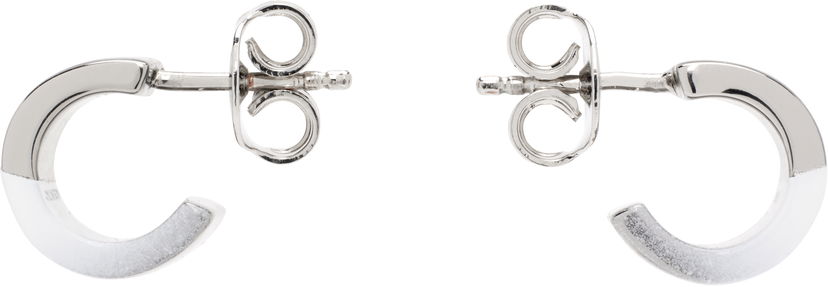 Øreringe Maison Margiela MM6 Maison Margiela Minimal Hoop Earrings Hvid | SM7VG0090 P8339