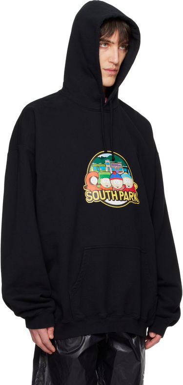 Sweatshirt VETEMENTS Vetements South Park Oversized Hoodie Sort | UA66HD670B, 1