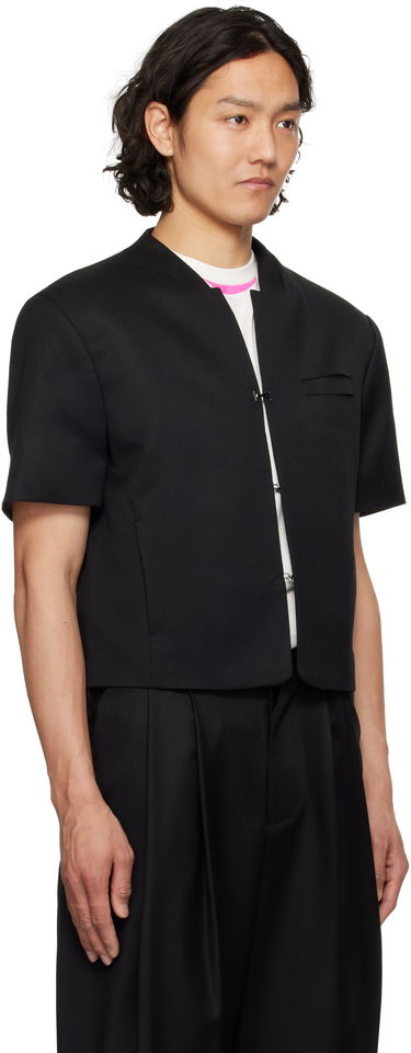 Jakke ADER ERROR ADER error Set-Up Short Sleeve Blazer Sort | BO01SSBZ0206BK, 1