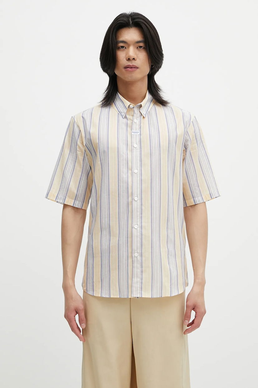 Skjorte Martine Rose Martine Rose Casual Button-Down Shirt Flerfarvet | 466WS21306