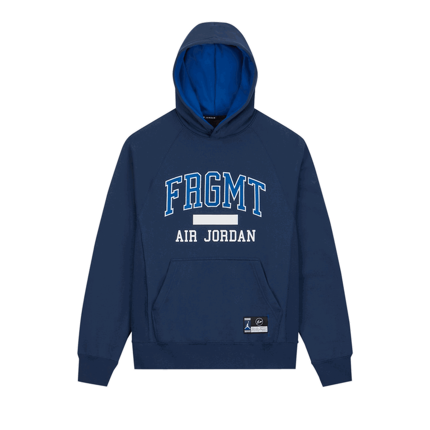 Sweatshirt Jordan Fragment x Pullover Hoodie Mørkeblå | DA2983 414, 0