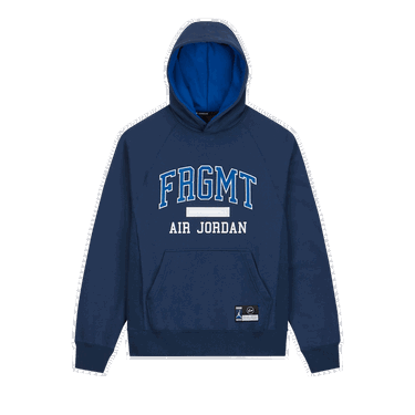 Sweatshirt Jordan Fragment x Pullover Hoodie Mørkeblå | DA2983 414, 0