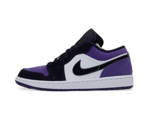 Limited Edition Jordan Air Jordan 1 Low "Court Purple" Lilla | 553558-125