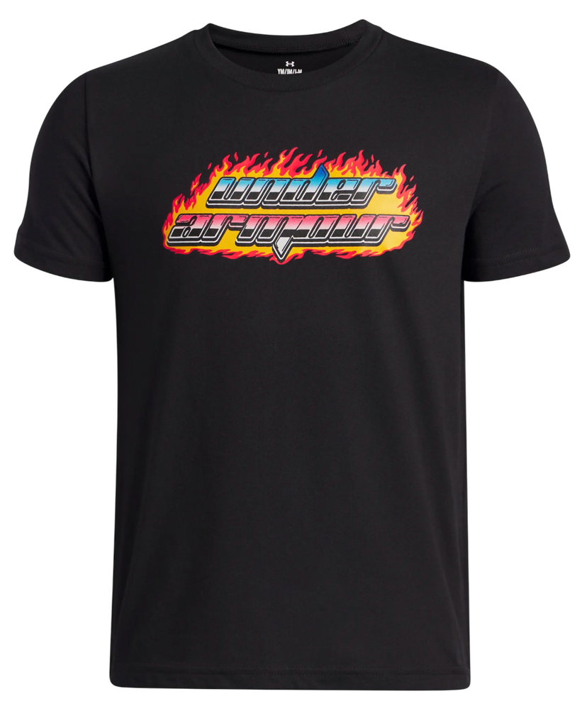 T-shirt Under Armour Flame Short Sleeve T-Shirt Sort | 6005059-001