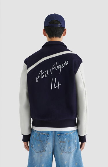 Jakke AXEL ARIGATO Bay Varsity Jacket Sort | A2183002, 3