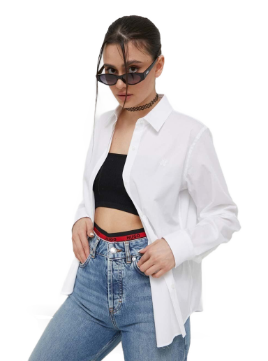 Skjorte BOSS Shirt Hvid | 50496339