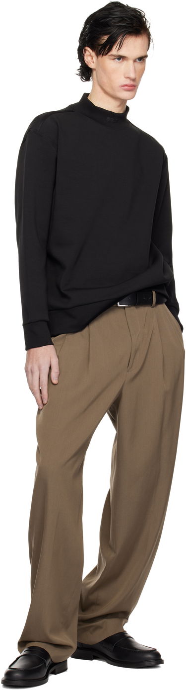 Sweatshirt BOSS Mock Neck Sweatshirt Sort | 50534121, 3
