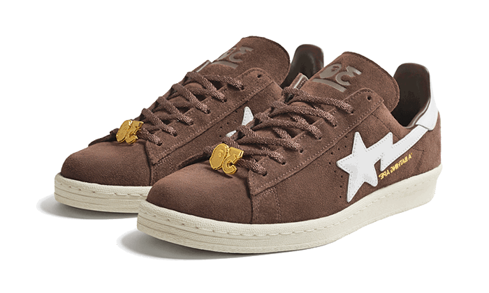 Sneakers og sko adidas Originals x BAPE Campus 80s 30th Anniversary "Brown" Brun | IF3379, 1