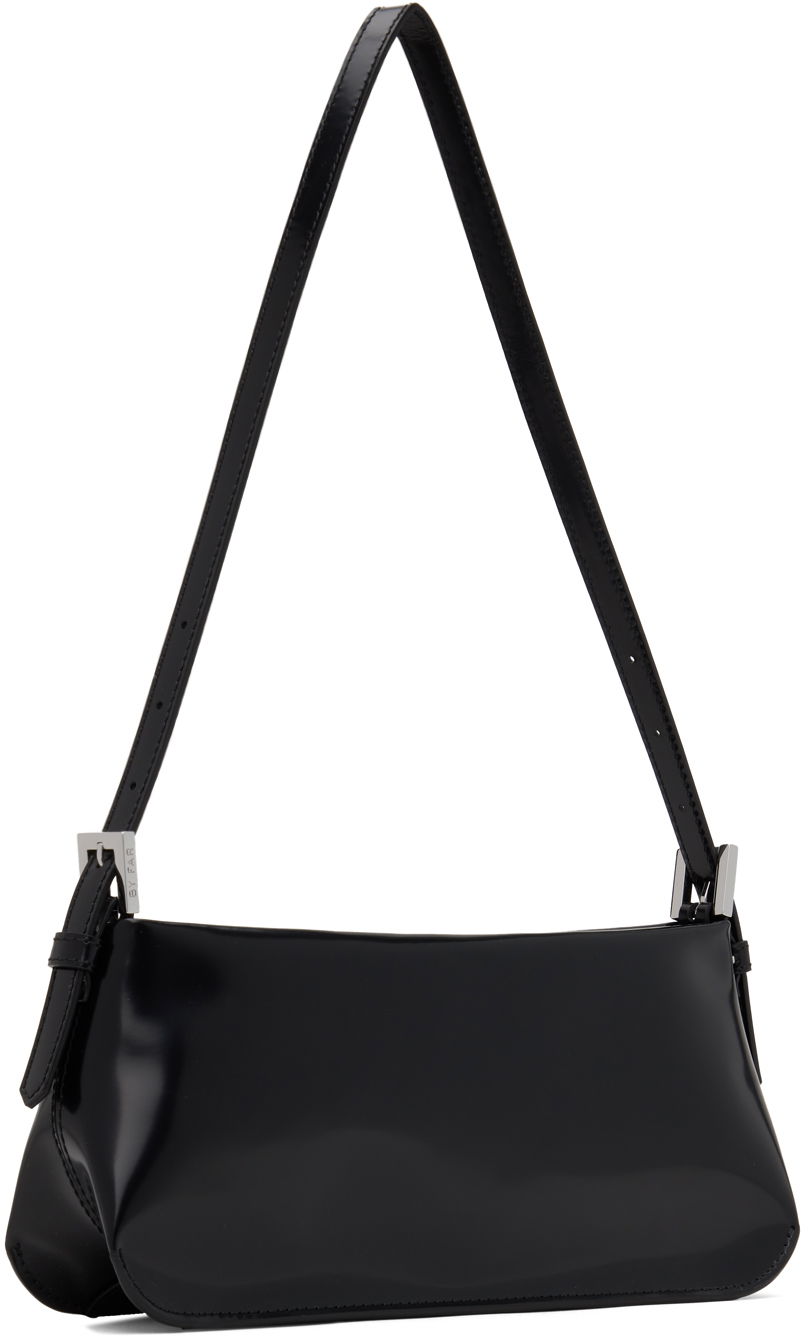 Skuldertaske BY FAR Shoulder Patent Leather Bag Sort | 22FWDULSBLWMED, 1