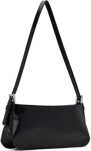 Skuldertaske BY FAR Shoulder Patent Leather Bag Sort | 22FWDULSBLWMED, 1