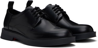 Sneakers og sko BOSS Hugo Brush-Off Leather Derbys Sort | 50541841, 3