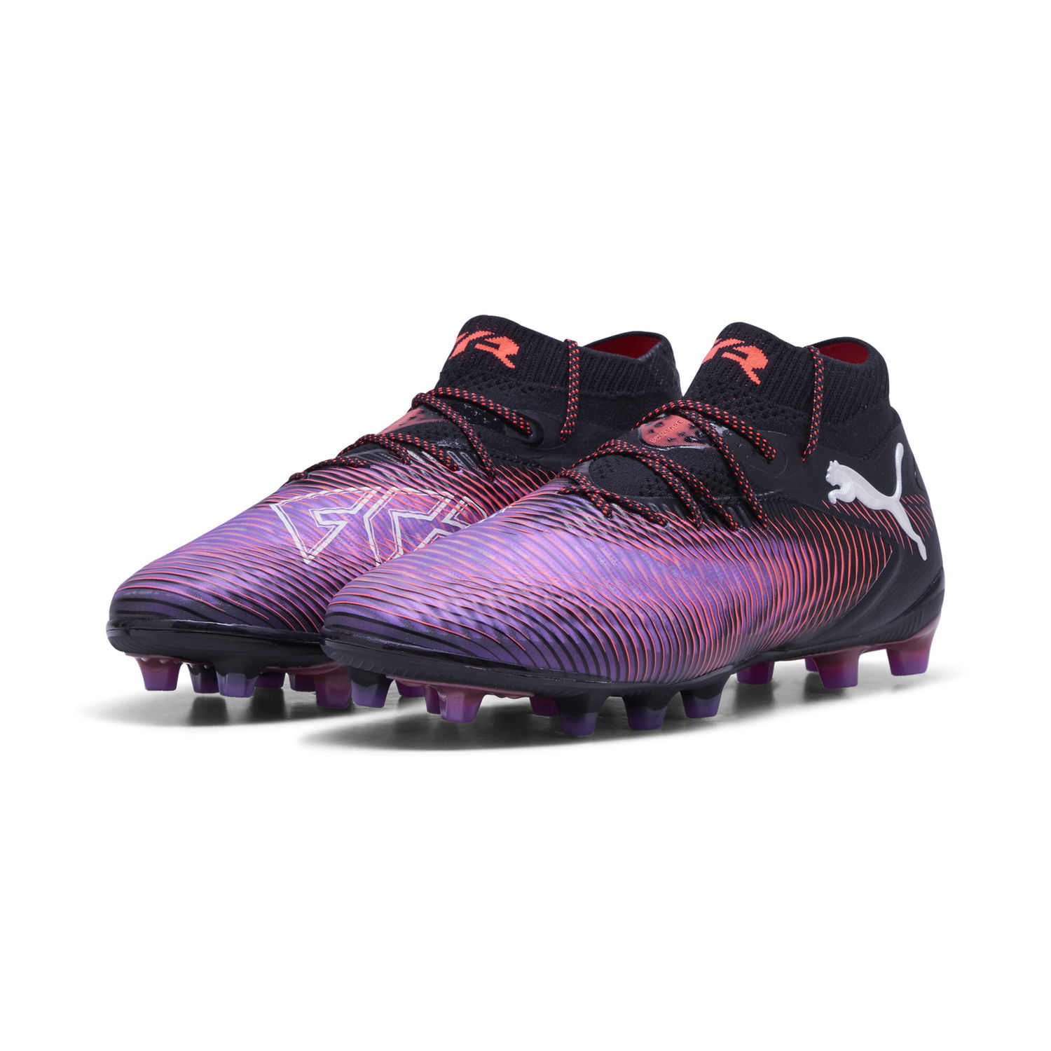 Sneakers og sko Puma FUTURE 8 ULTIMATE AG Soccer Cleats Lilla | 108189_01, 1