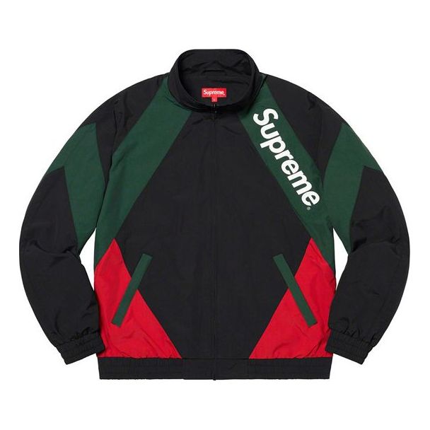 Vindjakke Supreme Colorblock Splicing Sports Jacket Rød | SUP-SS20-078