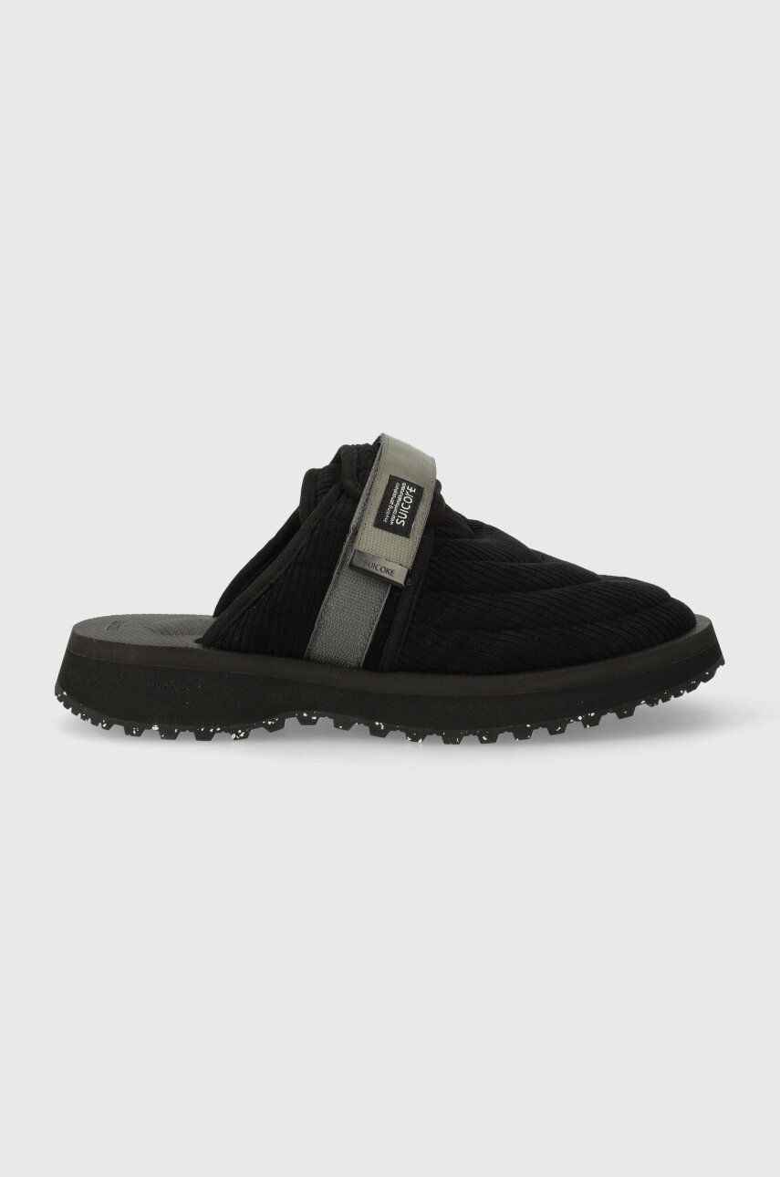 Sneakers og sko SUICOKE ZAVO-SHELLab Slippers Sort | ZAVO.SHEL, 1