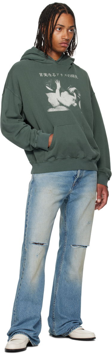 Sweatshirt Enfants Riches Déprimés Enfants Riches Déprimés Sweet Surrender of Alice Graphic Print Hoodie Grøn | 020-463, 3