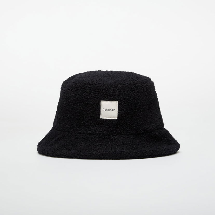 Hat CALVIN KLEIN Boucle Patch Bucket Hat Sort | LV04F5055G UB1