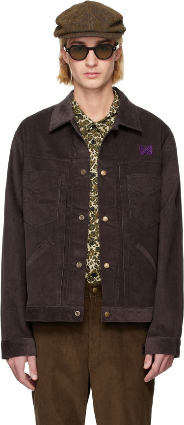 Jakke Needles Penny Jean Jacket Sort | PU216, 0