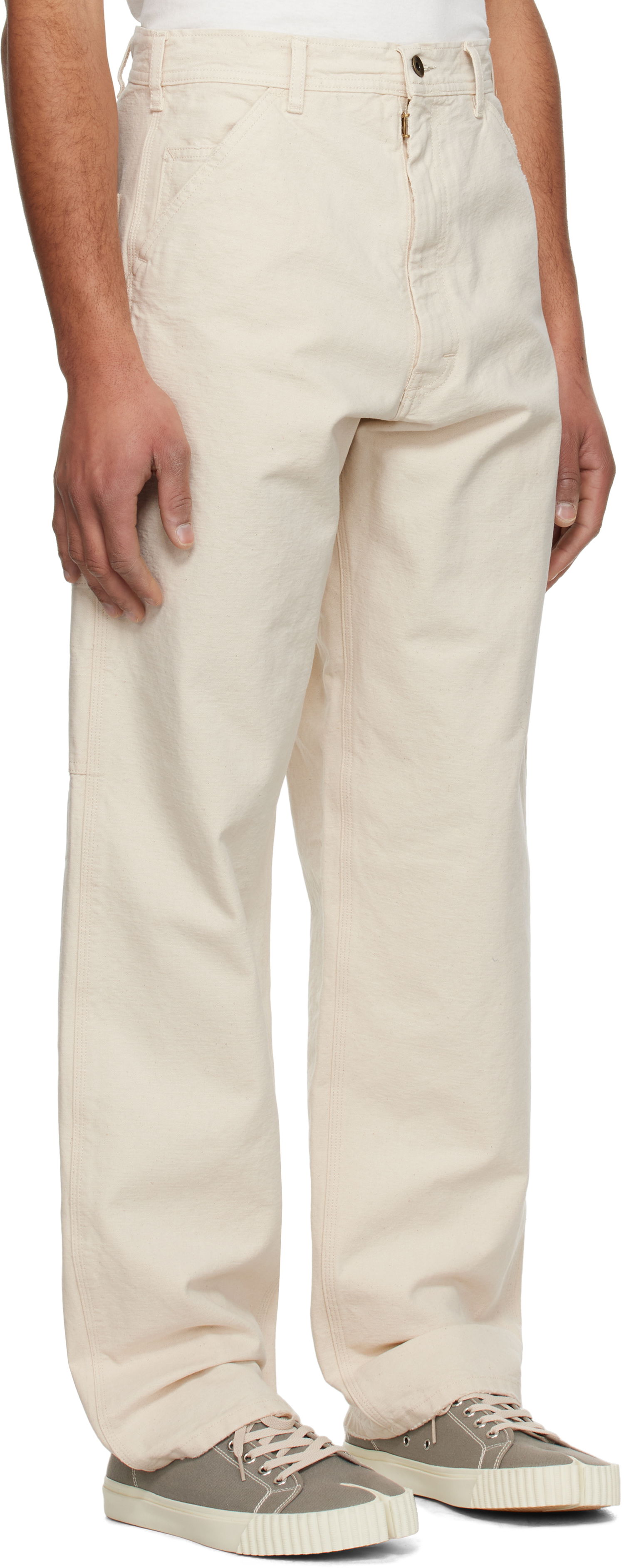 Cargo bukser Maison Margiela Maison Margiela Five-Pocket Jeans Beige | S50LA0235 M35261, 1