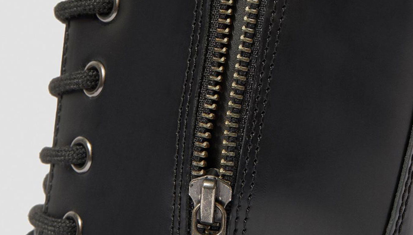 Sneakers og sko Dr. Martens Jadon Hi Leather Platform Sort | DM25565001, 1