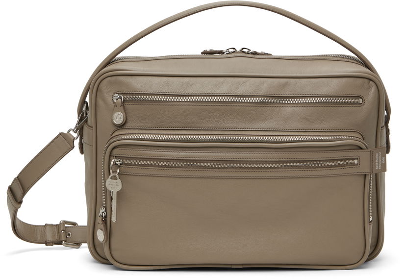 Skuldertaske Acne Studios Acne Studios Camero Camera Shoulder Bag Beige | C10235-