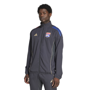 Jakke adidas Originals Olympique Lyonnais Pre-Match Jacket 2025/26 Sort | jl9479, 1