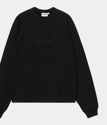 Sweatshirt Carhartt WIP Ray Sweatshirt Sort | I035526_9, 0