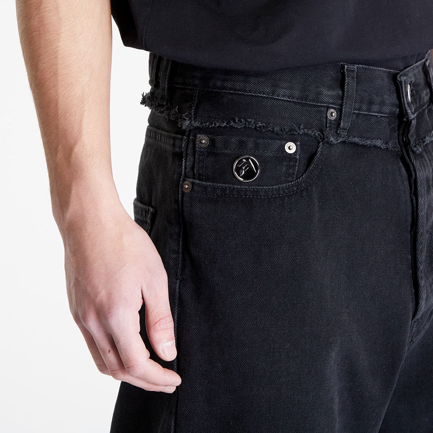 Jeans Ambush Waist Detail Jeans Sort | BMYB003S24DEN0011100, 1
