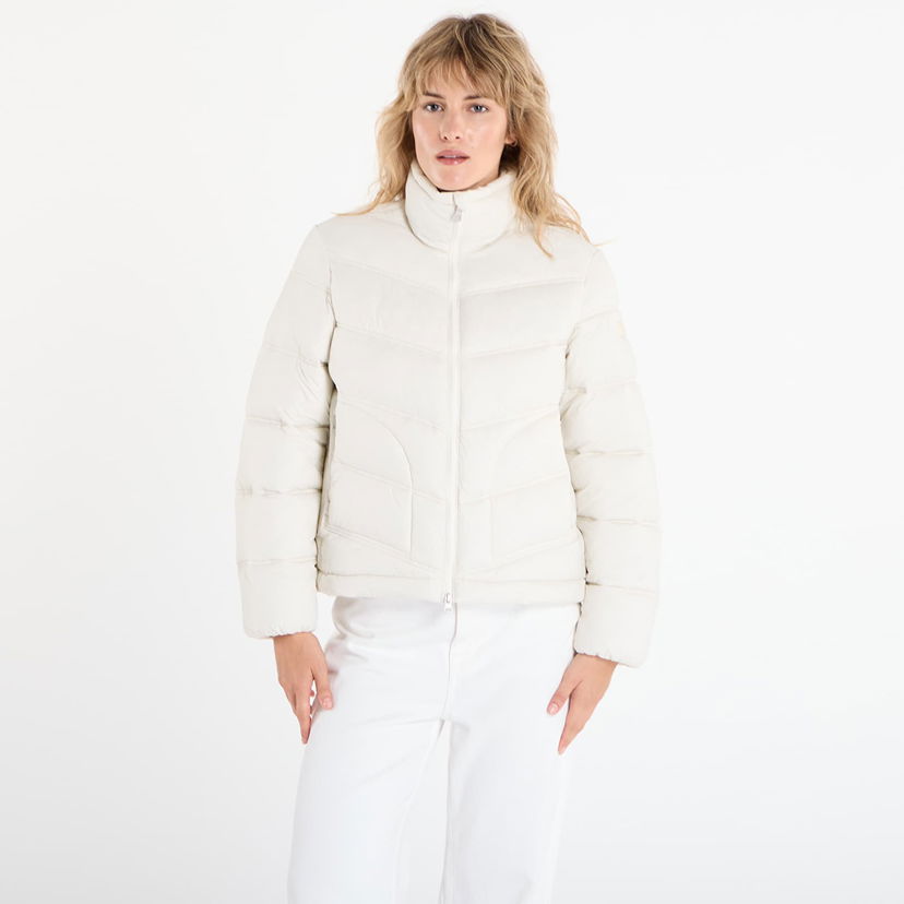 Puffer jakke Napapijri Napapijri A-Ega Short Puffer Jacket Hvid | NP0A88XDN1J1