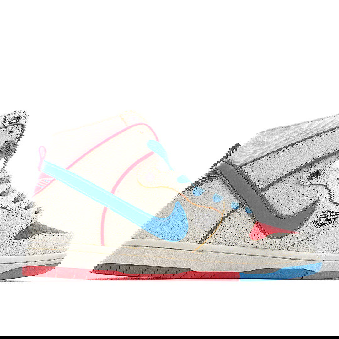 Sneakers og sko Nike SB Dunk High Pro Ishod Wair x Magnus Walker Hvid | DH7683-100, 0