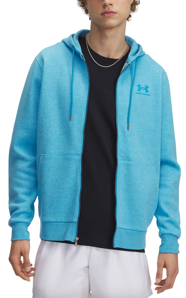 Sweatshirt Under Armour Icon Fleece Full-Zip Hoodie Turkis | 1373881-452, 0