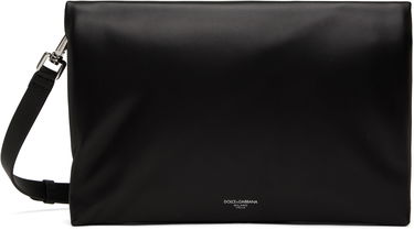 Skuldertaske Dolce & Gabbana Dolce&Gabbana Nappa Leather Crossbody Bag Sort | BM3075AF984, 0