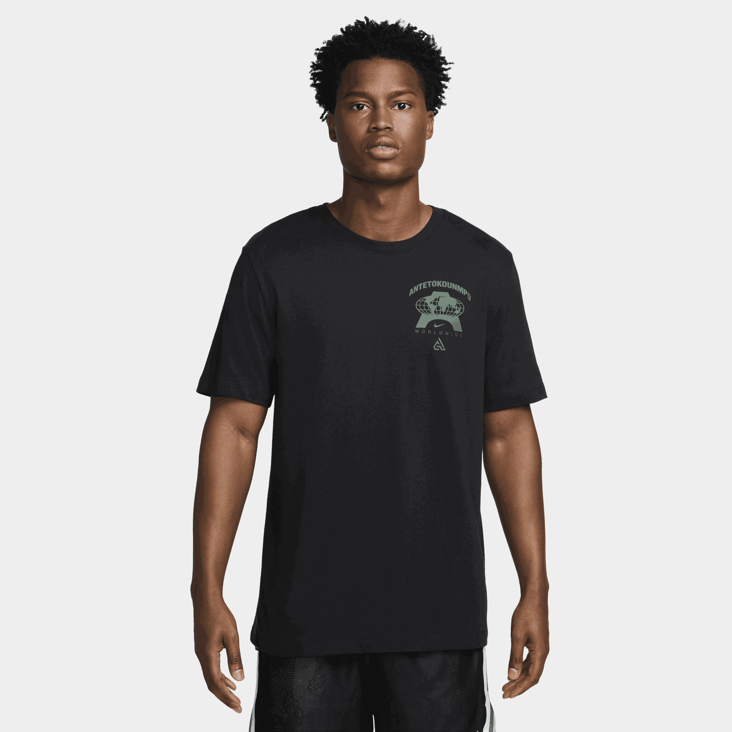 T-shirt Nike M90 Giannis Sort | FV8408-010, 1