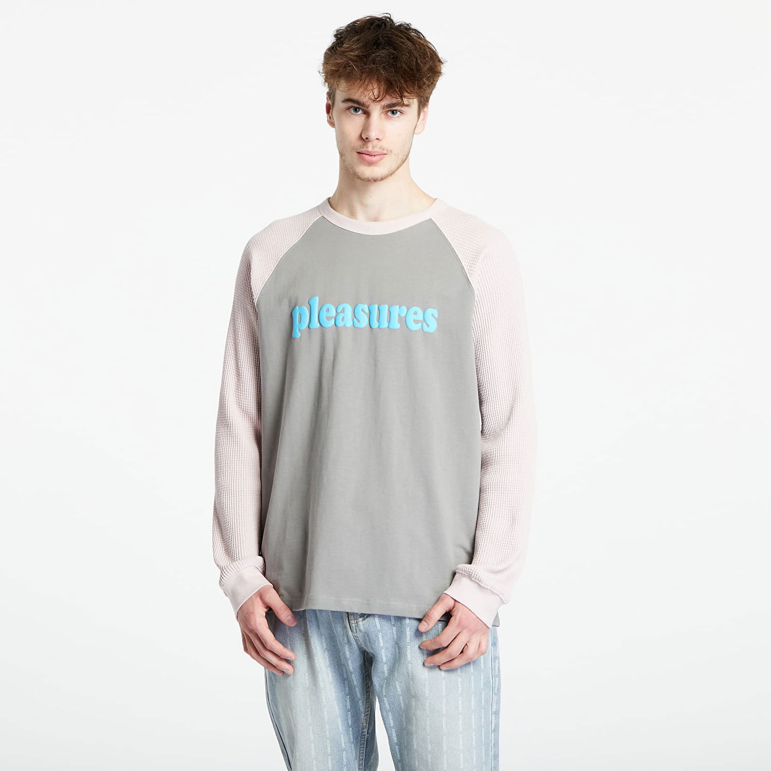 T-shirt Pleasures Intercourse Raglan T-shirt Grå | P23W023 GREY, 0