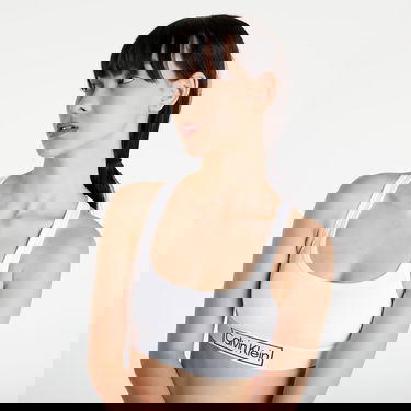 Bh CALVIN KLEIN Bralette Reimagined Heritage Hvid | QF6768E 100, 0