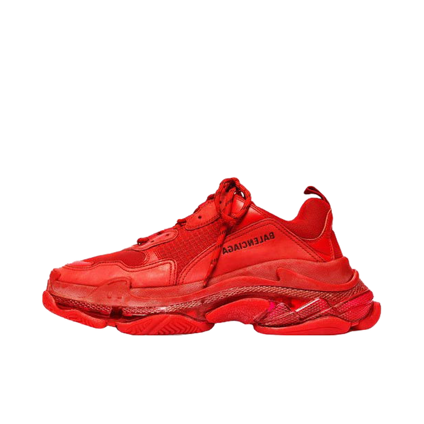 Sneakers og sko Balenciaga Triple S Red Clear Sole Rød | 541624W09O16500/541624W2CE16500