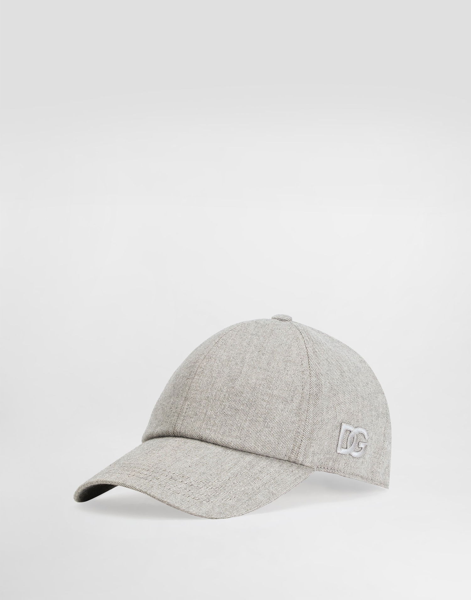 Kasket Dolce & Gabbana Dolce & Gabbana Cotton Baseball Cap Grå | GH886ZFU5YAS8290, 0
