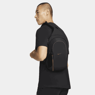Skuldertaske Nike Essential Sling Bag Sort | DJ9796-010, 3