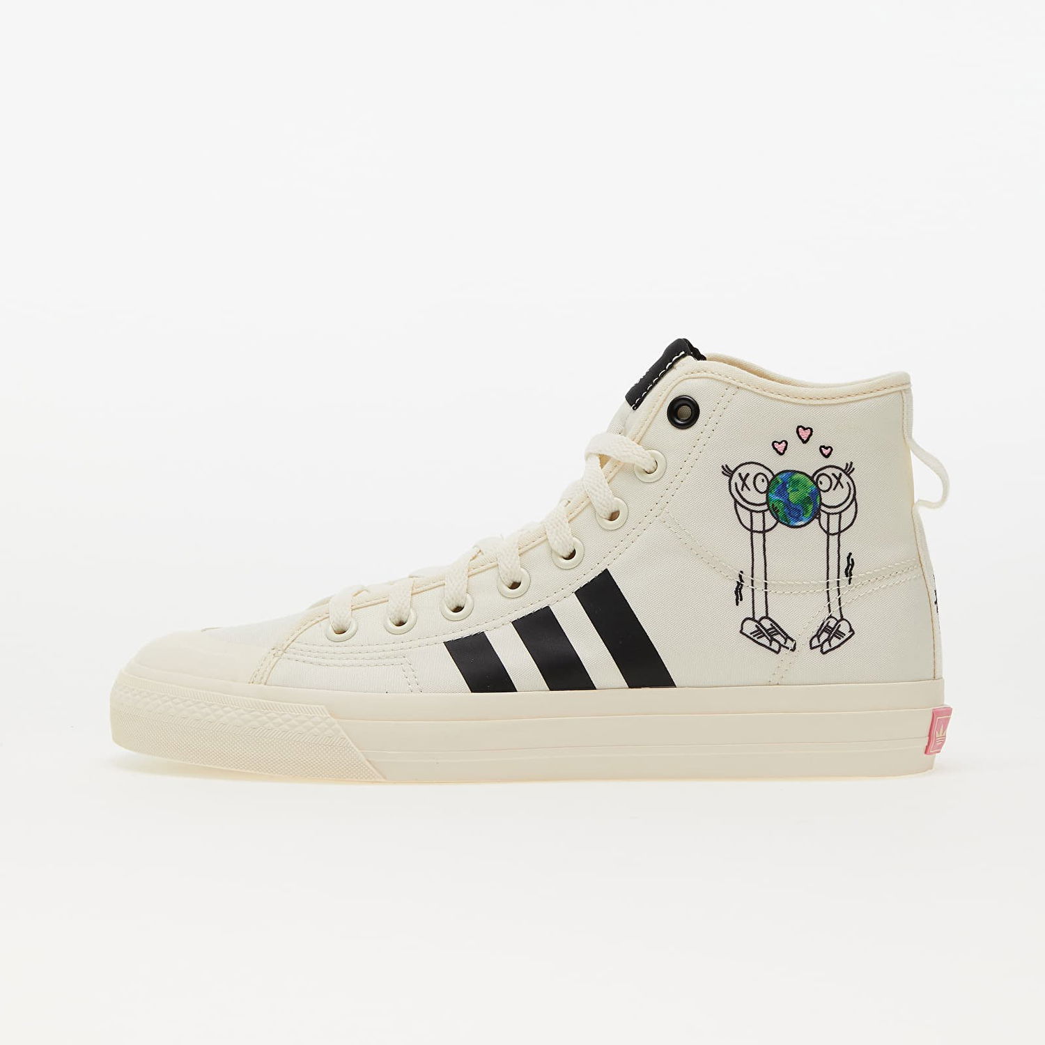 Sneakers og sko adidas Originals Nizza Hi Rf x André Saraiva Beige | GZ2204, 0