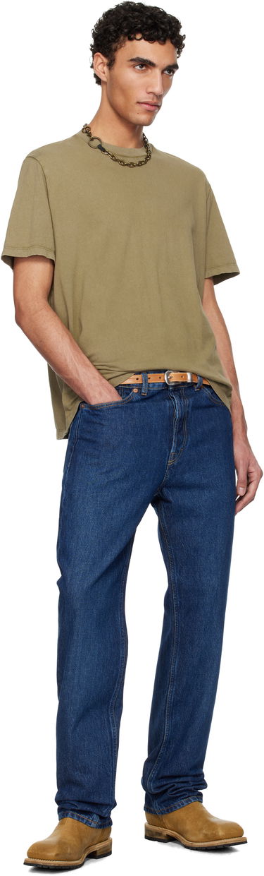 T-shirt OUR LEGACY Our Legacy Box T-Shirt Grøn | M2256BC, 4