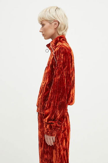 Sweatshirt Martine Rose Shrunken Track Jacket Rød | 164WF04202, 1