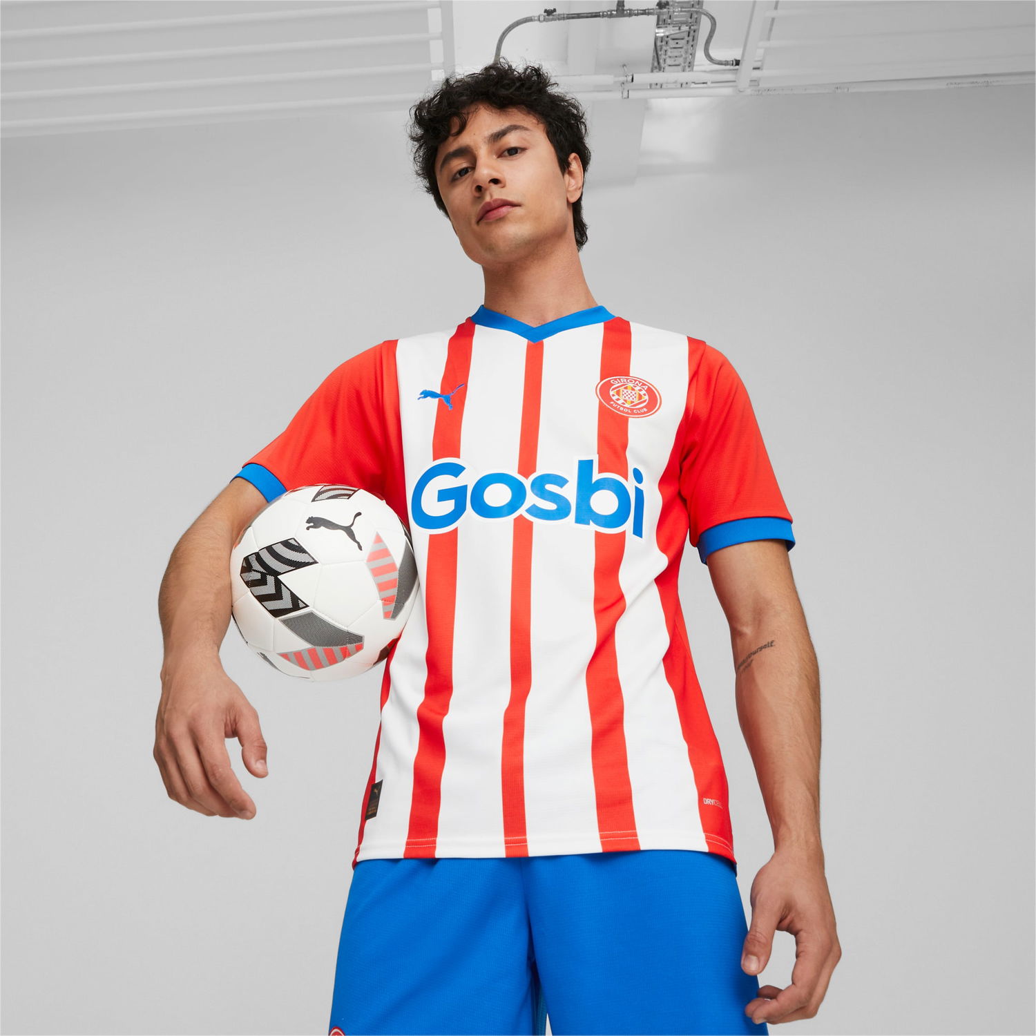 Jersey Puma Girona FC Football 23/24 Home Jersey Flerfarvet | 773523_01, 1