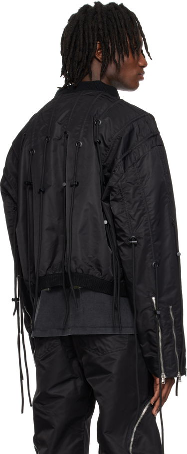 Bomberjakke Who Decides War Who Decides War String Theory Bomber Jacket Sort | 1131410002SS25, 2