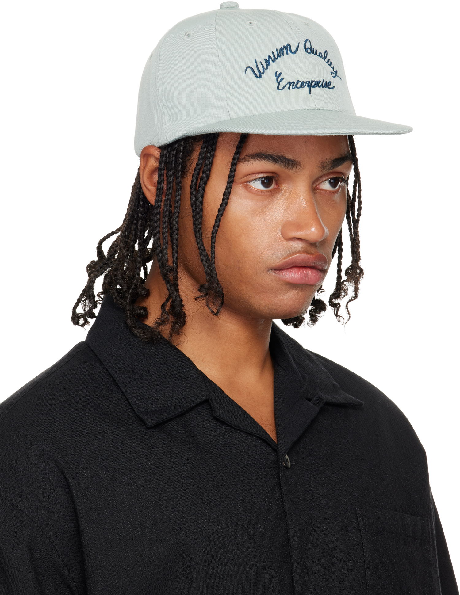 Kasket visvim Excelsior II Embroidered Baseball Cap Blå | 0125203003011, 1