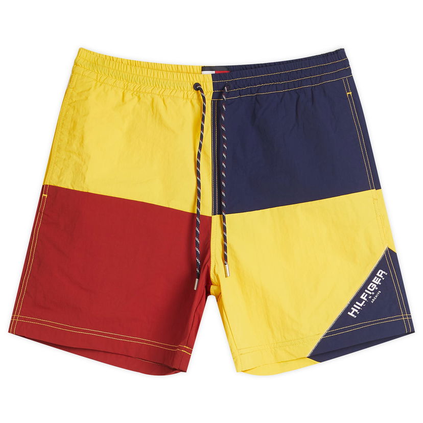 Badetøj Tommy Hilfiger Tommy Jeans Gi Sailing Colorblock Shorts Flerfarvet | MN0MN00015ZH1
