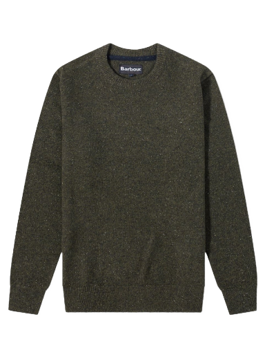 Sweater Barbour Tisbury Crew Knit Grøn | MKN0844GN79