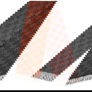 Tørklæde Gucci GG Poule Scarf Rød | 765622-4G200-6478, 0